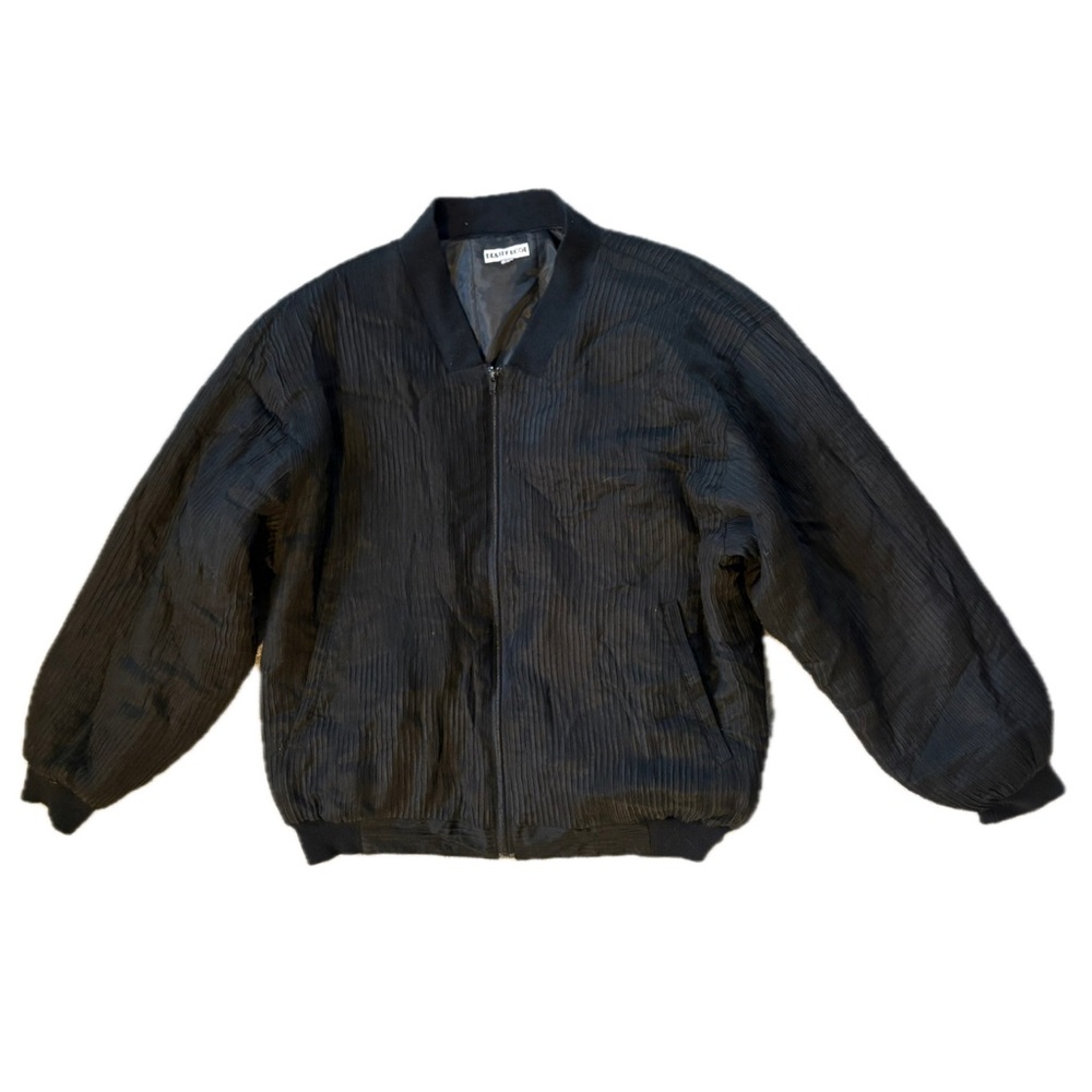 Black Bomber Jacket